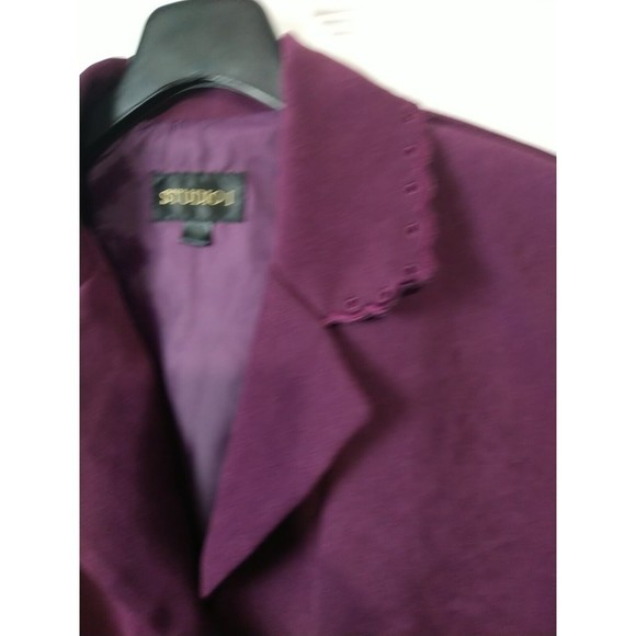Studio I Purple Blazer - Picture 3 of 15